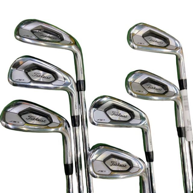【中古】 タイトリスト Titleist AP3 718 7S アイアンセット IR NS PRO 950GH (フレックスS) メンズ 男性用 右利き 右用 Cランク ゴルフクラブ