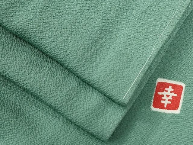平和屋着物●ファッションデザイナー 花井幸子監修　色無地　薄青色　正絹　逸品　未使用　CABG0306yc