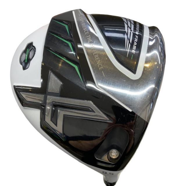 【中古】 ダンロップ XXIO(2022) eks ホワイト 9.5° ドライバー DR Miyazaki AX-2(DR) (フレックスS) メンズ 男性用 右利き 右用 Cランク ゴルフクラブ