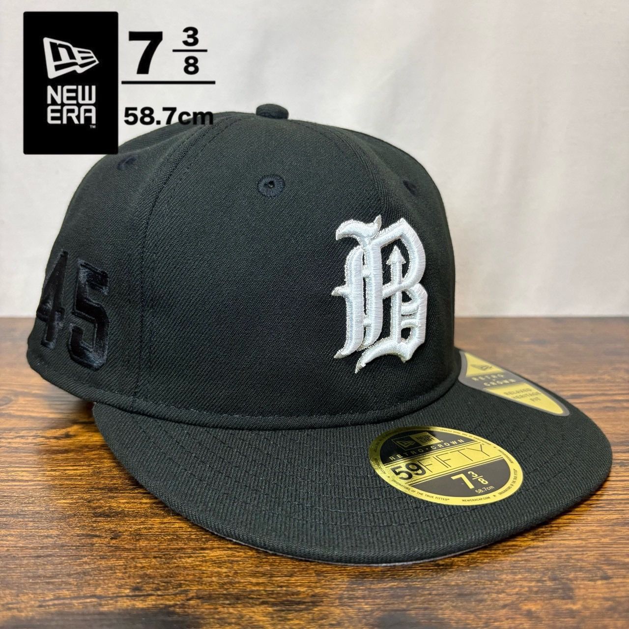 N93 ニューエラ 59FIFTY バーミングハム バロンズ MiLB 1700