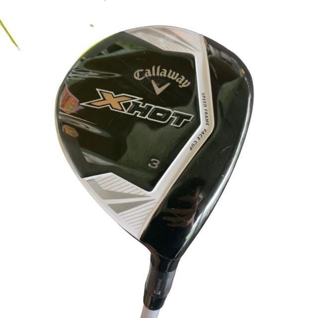 【中古】 キャロウェイ X HOT 3W フェアウェイウッド FW X HOT 60W(フェアウェイウッド) (フレックスS) メンズ 男性用 右利き 右用 Cランク ゴルフクラブ