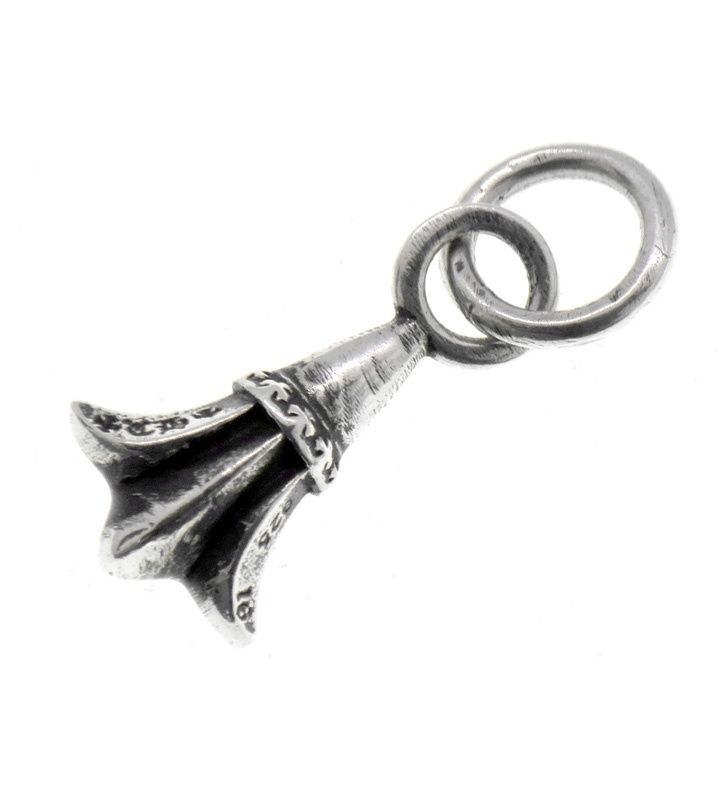 クロムハーツ CHROME HEARTS 【 CHRM CRSTAIL TNY 】 タイニー クロステイル チャーム シルバー ネックレス トップ 50848