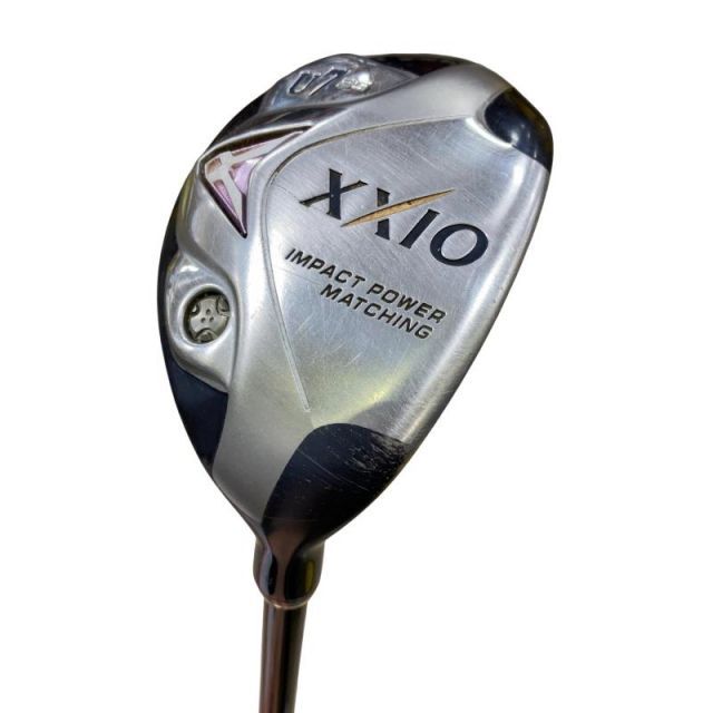 【中古】 ダンロップ XXIO(2010) U7 レディース (ピンク) ユーティリティ UT XXIO MP600L(ユーティリティ)ピンク (フレックスA) レディース 女性用 右利き 右用 Cランク ゴルフクラブ
