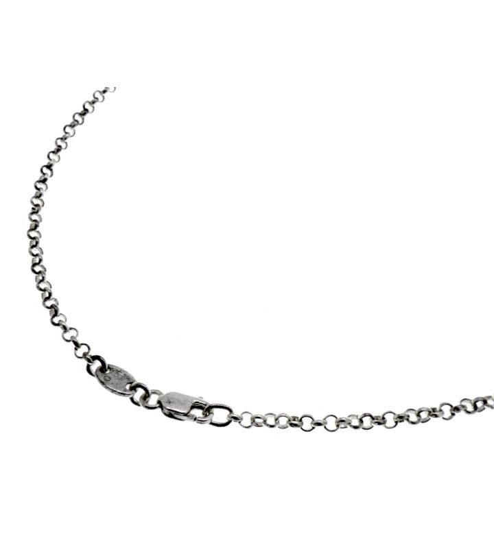 クロムハーツ CHROME HEARTS 【 NECKCHAIN R20 】 ロール チェーン シルバー ネックレス 50850
