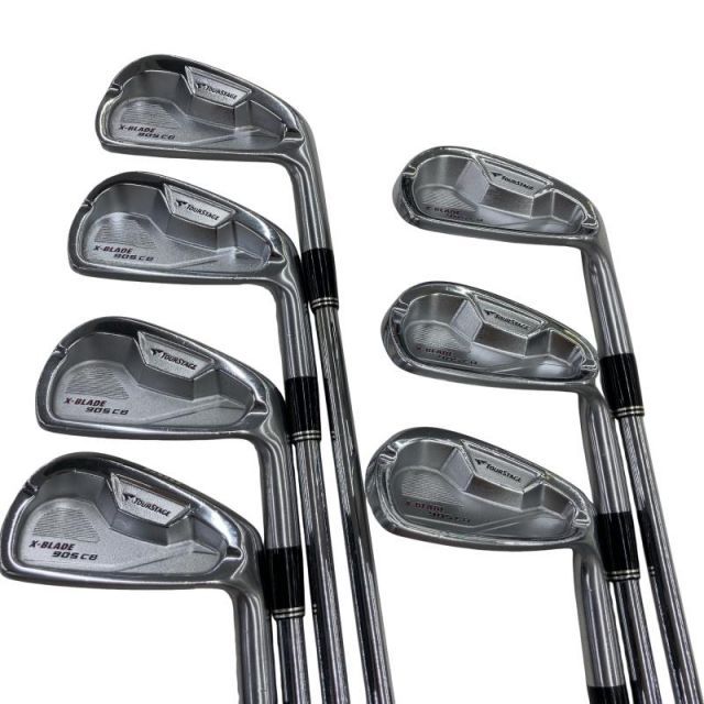 【中古】 ブリヂストン TOURSTAGE X-BLADE 905 CB 7S アイアンセット IR NS PRO 950GH ウェイトフロー (フレックスS) メンズ 男性用 右利き 右用 Cランク ゴルフクラブ