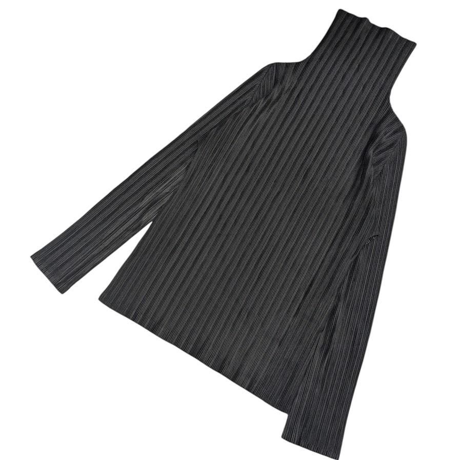 PLEATS PLEASE ハイネック長袖PP55-FK113 PLEATS PLEASE ISSEY MIYAKE プリーツプリーズ イッセイミヤケ PP55