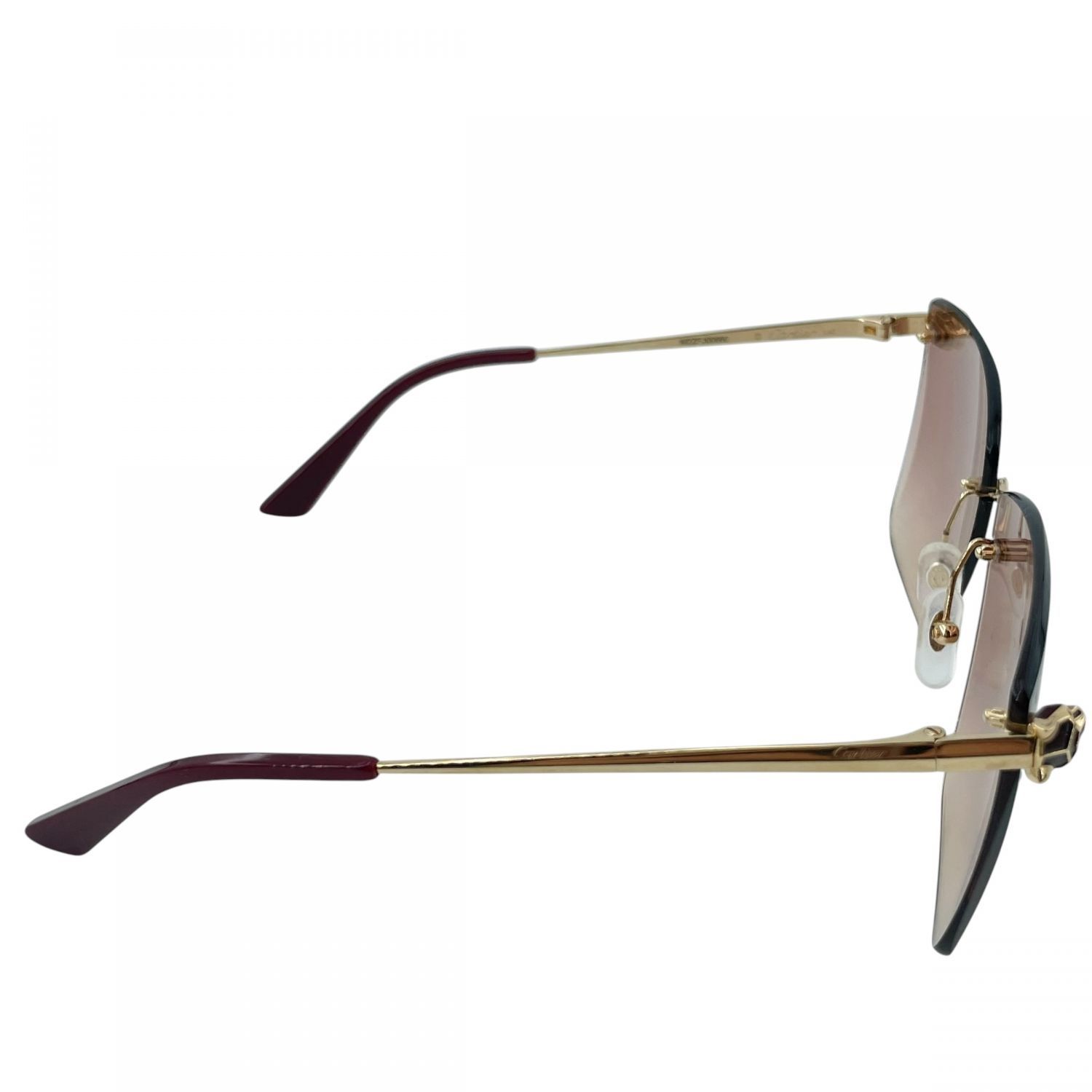 中古】 Cartier カルティエ CT03S97S パンテール サングラス べっ甲 