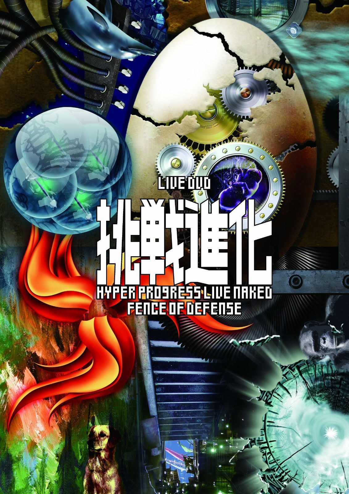 挑戦進化-HYPER PROGRESS LIVE NAKED [DVD]