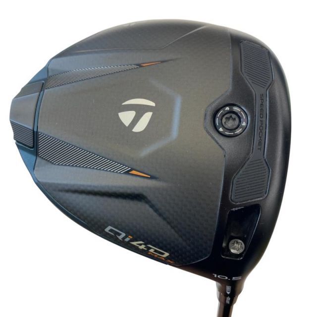 【中古】 テーラーメイド Qi4D MAX 10.5° ドライバー DR REAX HR50(Qi4D DR) (フレックスR) メンズ 男性用 右利き 右用 Bランク ゴルフクラブ