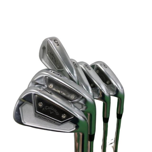 【中古】 キャロウェイ X FORGED CB(2021) 6S アイアンセット IR リシャフト (フレックスその他) メンズ 男性用 右利き 右用 Cランク ゴルフクラブ