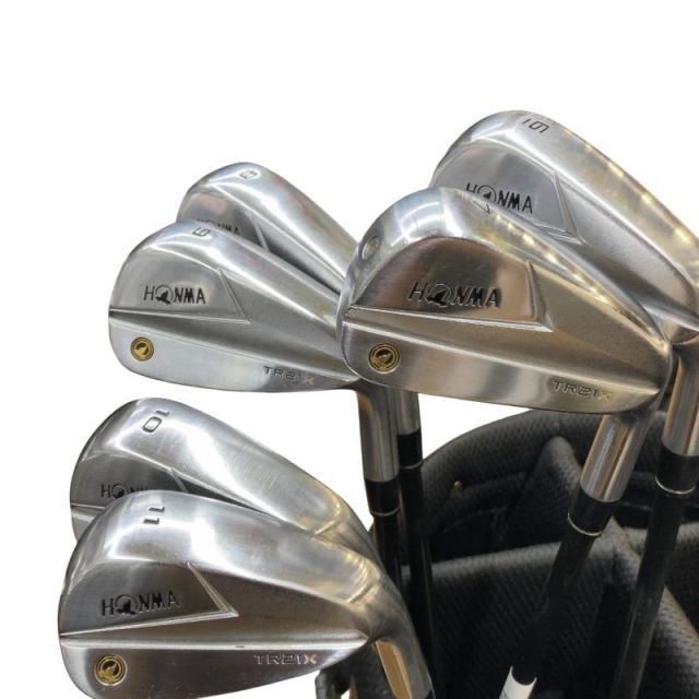 【中古】 本間ゴルフ TOUR WORLD TR21X 7S アイアンセット IR VIZARD TR20-65 (フレックスR) メンズ 男性用 右利き 右用 Cランク ゴルフクラブ