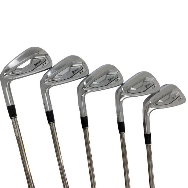 【中古】 ダンロップ SRIXON ZX5 Mk II 6S レフティ アイアンセット IR 純正特注シャフト (フレックスS) メンズ 男性用 左利き レフティ 左用 Cランク ゴルフクラブ