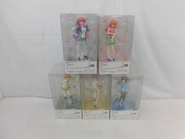 【美品 未開封4点含む】 フィギュア POP UP PARADE 五等分の花嫁 中野 一花 二乃 三玖 四葉 五月 全5種セット