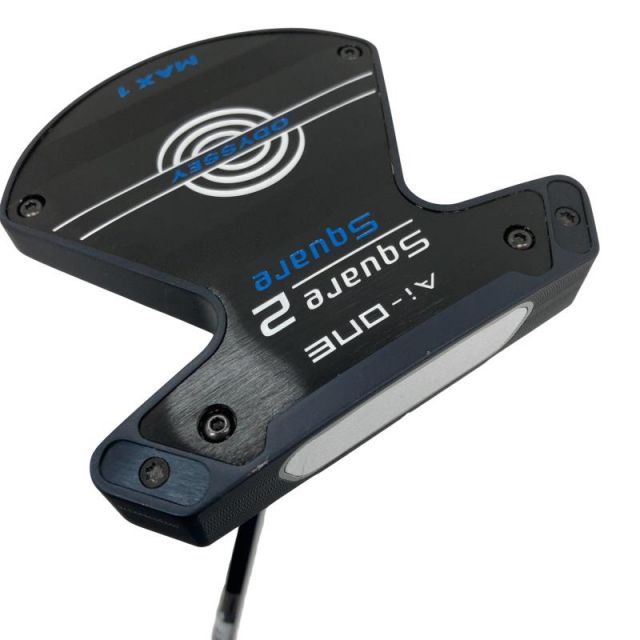 【中古】 オデッセイ Ai-ONE SQUARE 2 SQUARE MAX 1(カスタム) パター PT 純正特注シャフト (フレックスその他) メンズ 男性用 右利き 右用 Bランク ゴルフクラブ