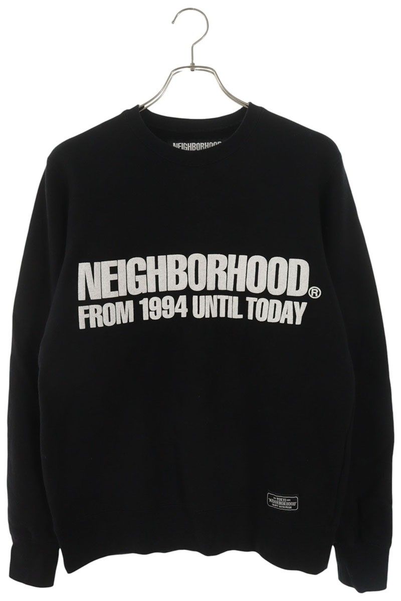 ネイバーフッド スウェット NEIGHBORHOOD 222FPNH-CSM01 ネイバーフッド 19SS 191MBNH-CSM01 発砲ロゴプリントクルーネック