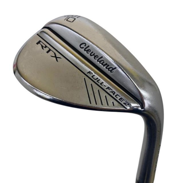 【中古】 クリーブランド Cleveland RTX ZIPCORE FULL-FACE 2 60°/08° ウェッジ WG Dynamic Gold (フレックスS) メンズ 男性用 右利き 右用 Dランク ゴルフクラブ