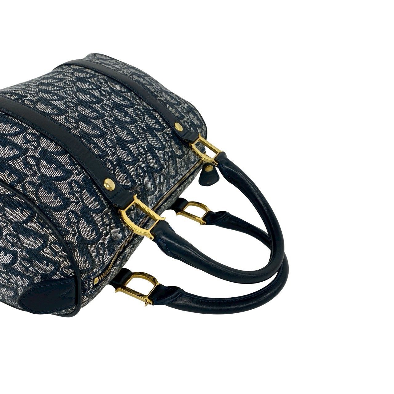 クリスチャンディオール　トロッター　ハンドバッグ　ミニボストン　ディオール　希少 極 美品 Christian Dior クリスチャンディオール トロッター 柄