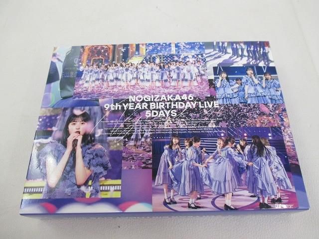 アイドル 乃木坂46 Blu-ray 9th YEAR BIRTHDAY LIVE 5DAYS 中古品