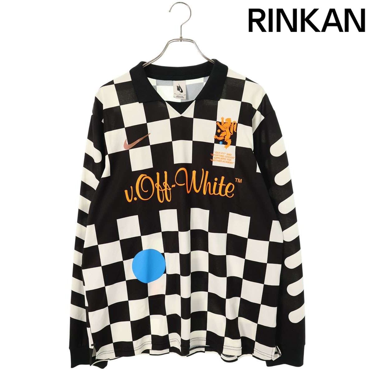 ナイキ ×オフホワイト OFF-WHITE Football Away Jersey ユニホーム