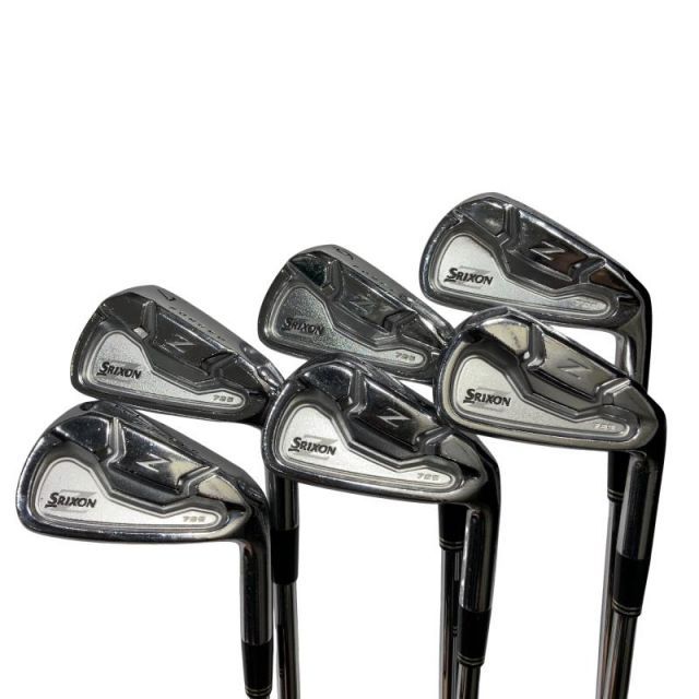 【中古】 ダンロップ SRIXON Z725 6S アイアンセット IR NS PRO 980GH D.S.T (フレックスS) メンズ 男性用 右利き 右用 Dランク ゴルフクラブ