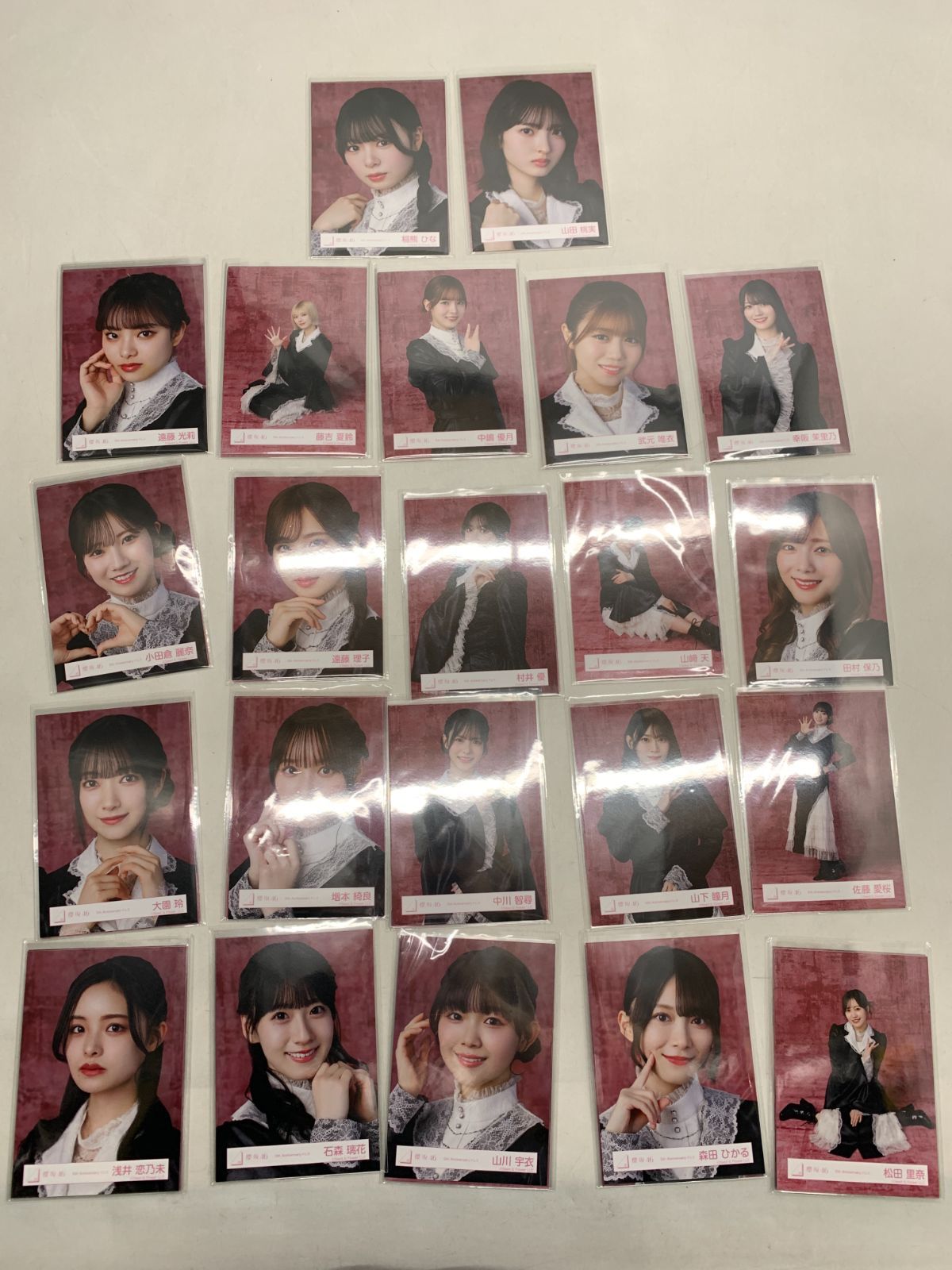 中古 櫻坂46 5th ドレス衣装生写真 3種コンプセット 14,200円