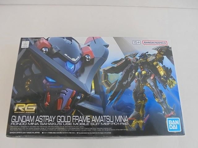 未組立 プラモデル RG 1/144 ガンダムアストレイ ゴールドフレーム天ミナ