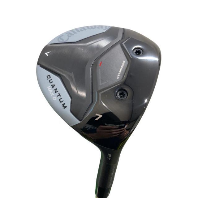【中古】 キャロウェイ QUANTUM MAX D 7W フェアウェイウッド FW 純正特注シャフト (フレックスSR) メンズ 男性用 右利き 右用 Aランク ゴルフクラブ