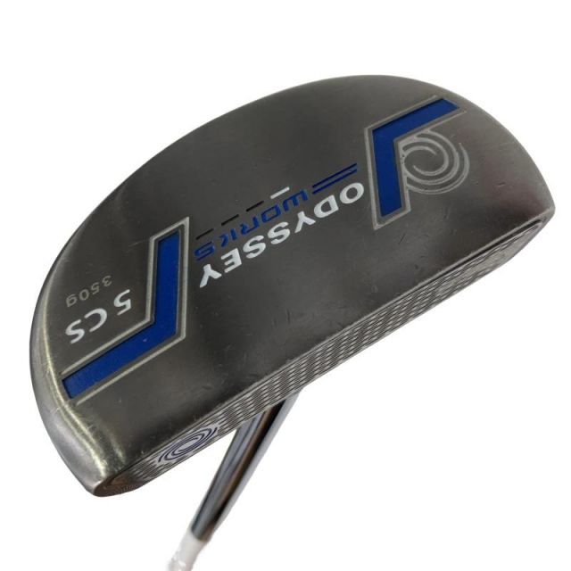 【中古】 オデッセイ WORKS #5CS 34インチ パター PT スチール (フレックスその他) メンズ 男性用 右利き 右用 Cランク ゴルフクラブ