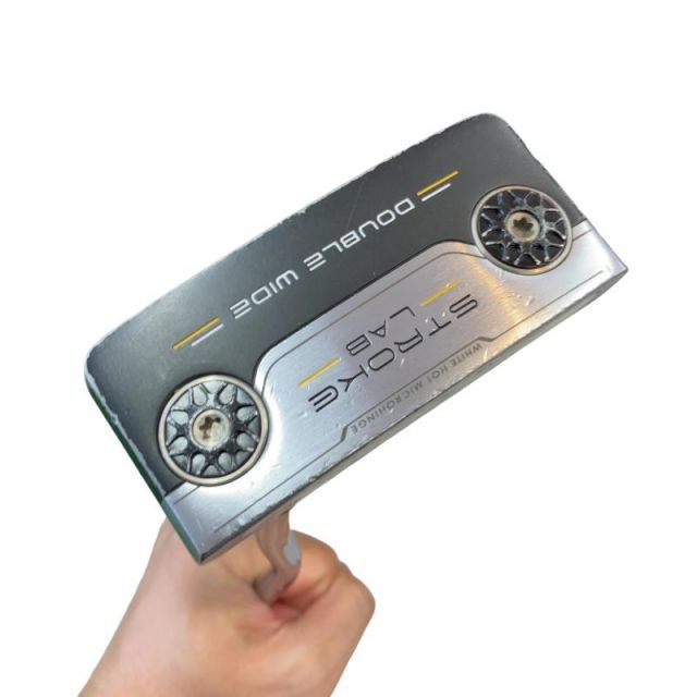 【中古】 オデッセイ STROKE LAB DOUBLE WIDE 33インチ パター PT STROKE LAB (フレックスその他) メンズ 男性用 右利き 右用 Dランク ゴルフクラブ