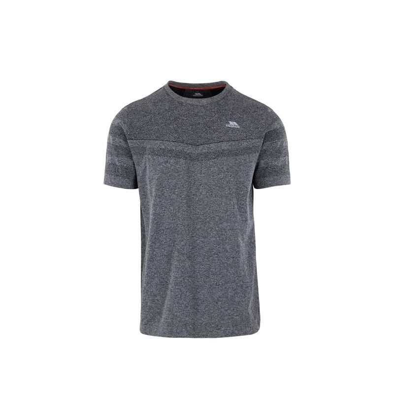 トレスパス メンズ トップス Tシャツ Trespass Chenab Active TShirt Black ブラック