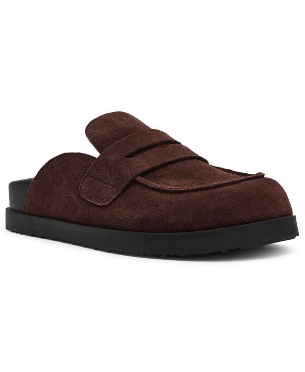 スティーブ マデン レディース シューズ サンダル Steve Madden Womens Toryn Tailored RoundToe Clogs Brown Suede ブラウン