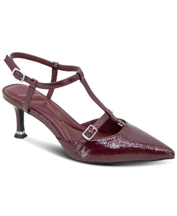 ケネスコール レディース シューズ パンプス Kenneth Cole New York Womens Urka TStrap Pumps Cabernet