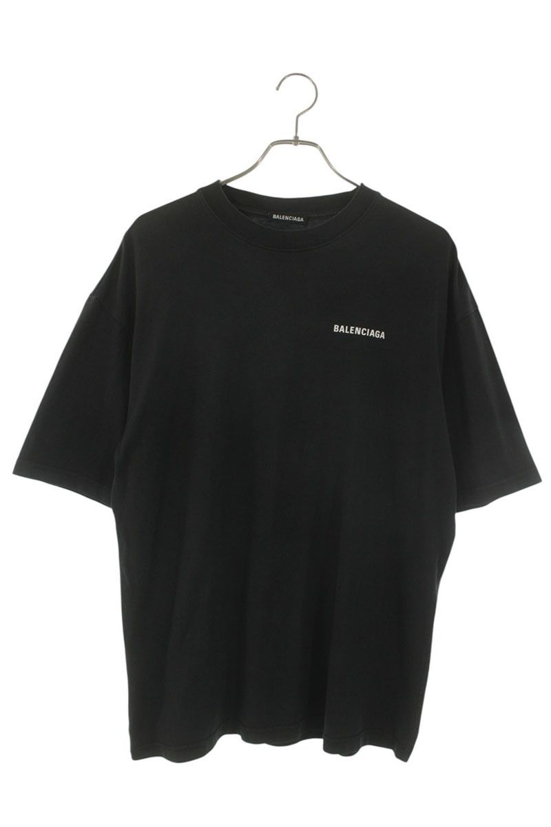バレンシアガ 612966 TIVG5 バックロゴプリントTシャツ メンズ XS