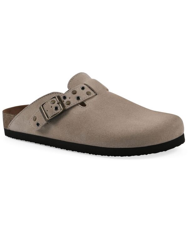 ホワイトマウンテン レディース シューズ サンダル White Mountain Womens Benben Footbeds Clogs Sandal Wood