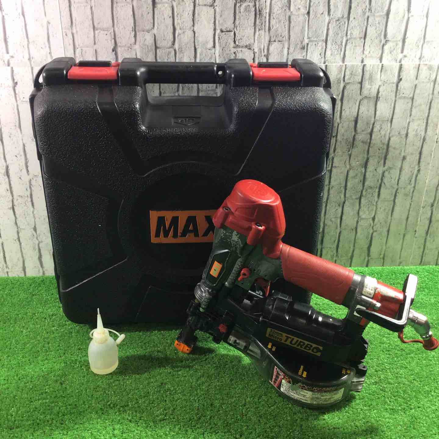 ★マックス(MAX) 高圧エアネジ打ち機 HV-R32G1　1週間保証 動作確認済【川口店】