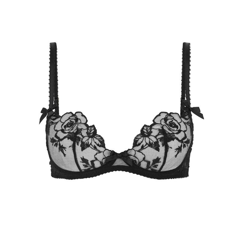 エージェントプロヴォケイター レディース アンダーウェア ブラジャー Agent Provocateur CALLYPSO Plunge Underwired Bra Black ブラック