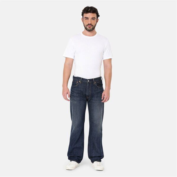 リーバイス メンズ ボトムス デニムパンツ Levis 555 Relaxed Straight Welcome T Up The Score