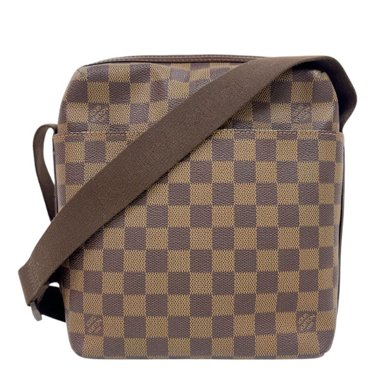 ルイ・ヴィトン LOUIS VUITTON トロター ボブール N41135 ブラウン ダミエ レディース ショルダーバッグ