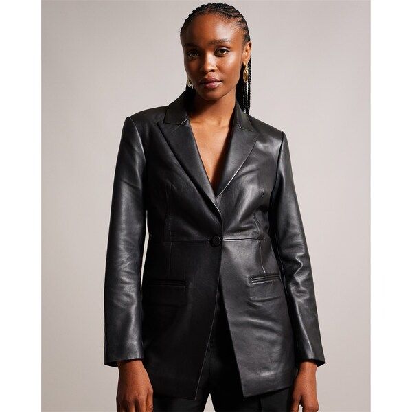 テッドベーカー レディース アウター ジャケット・ブルゾン ブレザー Ted Baker Ted Melliie Blazer Ld44 Black ブラック
