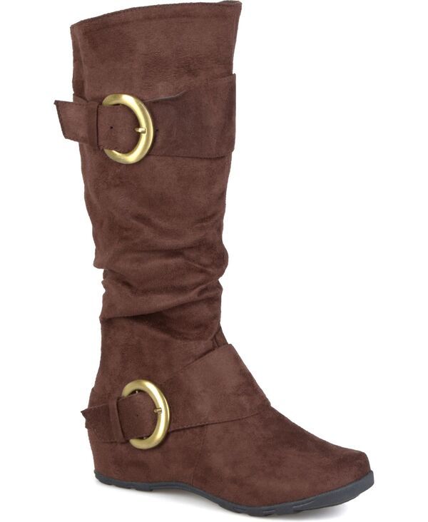 ジュルネ コレクション レディース シューズ ブーツ・レインブーツ Journee Collection Journee Womens Jester01 Regualr Wide Calf Extra Wide Calf Hidden Wedge Riding