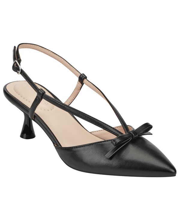 バンドリーノ レディース シューズ パンプス ヒール Bandolino Womens Macruz Slingbackitten Heel Pumps Black ブラック