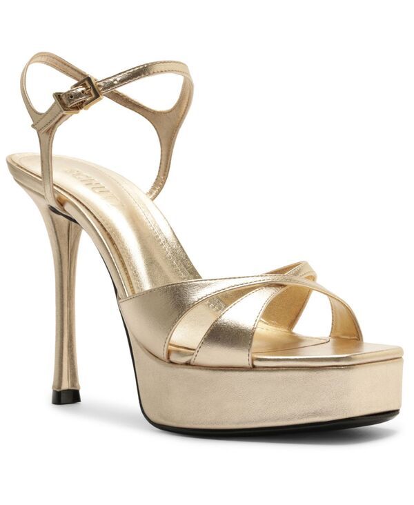 シュッツ レディース シューズ サンダル マキシ ヒール Schutz Womens Maxine Stiletto Heel Dressandals Gold ゴールド