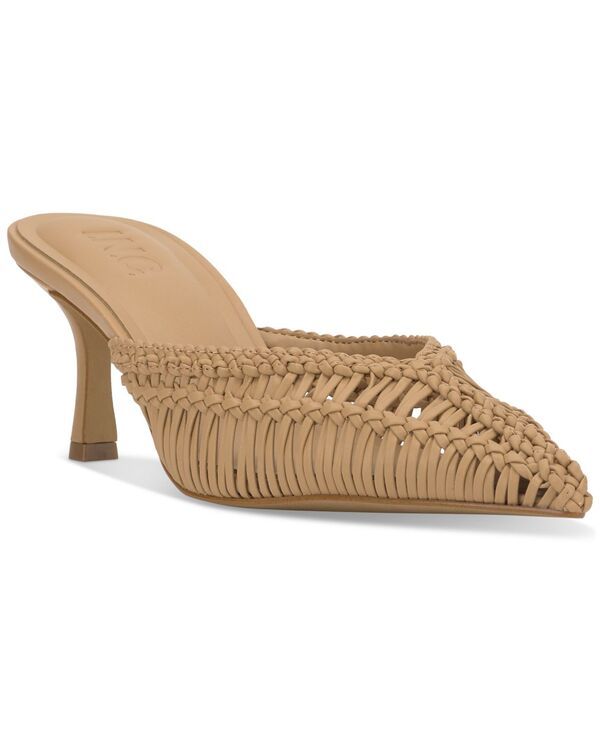 アイエヌシー インターナショナル コンセプト レディース シューズ パンプス INC International Concepts Womens Georete Woven Pumps Walnut Woven