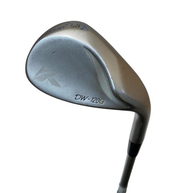 【中古】 キャスコ Dolphin Wedge DW-120G シルバー 58° レディース ウェッジ WG Dolphin DP-151 (フレックスL) レディース 女性用 右利き 右用 Cランク ゴルフクラブ