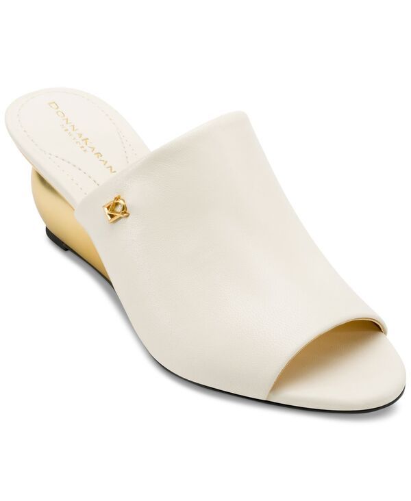 ダナ キャラン ニューヨーク レディース シューズ サンダル Donna Karan New York Womens Donna Slide Wedge Sandals Ivory アイボリー