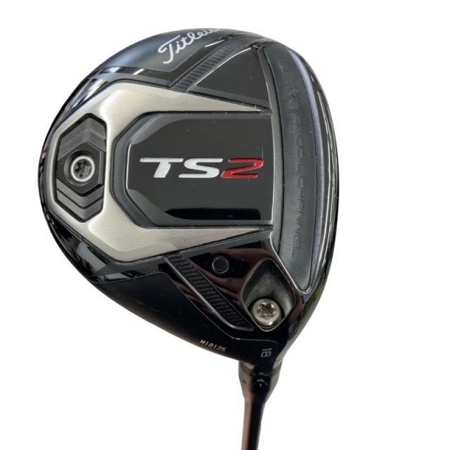【中古】 タイトリスト TS2 18° フェアウェイウッド FW リシャフト (フレックスその他) メンズ 男性用 右利き 右用 Cランク ゴルフクラブ