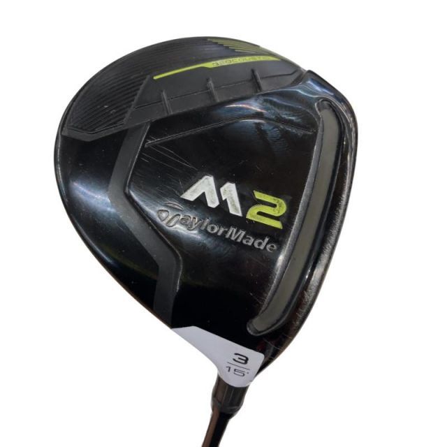 【中古】 テーラーメイド M2(2017) 3W USA フェアウェイウッド FW REAX 65(M2 2017FW) (フレックスS) メンズ 男性用 右利き 右用 Cランク ゴルフクラブ