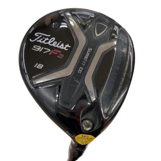 【中古】 タイトリスト 917 F2 18° フェアウェイウッド FW Titleist Speeder 517 (フレックスS) メンズ 男性用 右利き 右用 Cランク ゴルフクラブ