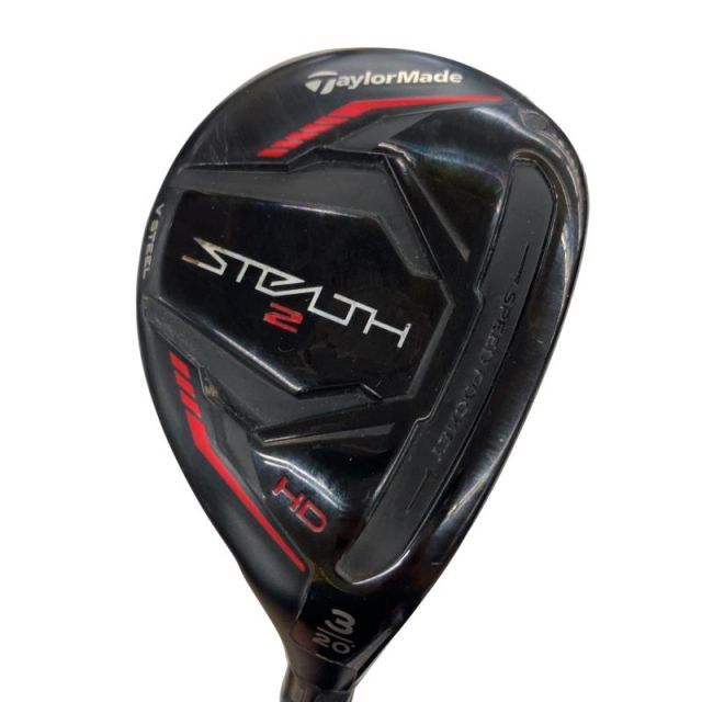【中古】 テーラーメイド STEALTH2 HD U3 ユーティリティ UT TENSEI RED TM60(STEALTH UT) (フレックスS) メンズ 男性用 右利き 右用 Cランク ゴルフクラブ
