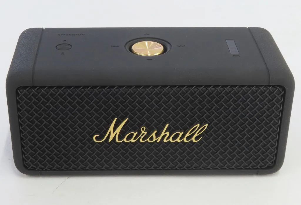 【中古】スピーカー Marshall ワイヤレススピーカー EMBERTON (ブラックアンドブラス) [#1005696]